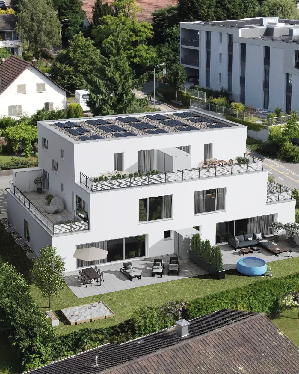 Modernes Mehrfamilienhaus mit Eigentumswohnungen in Rombach