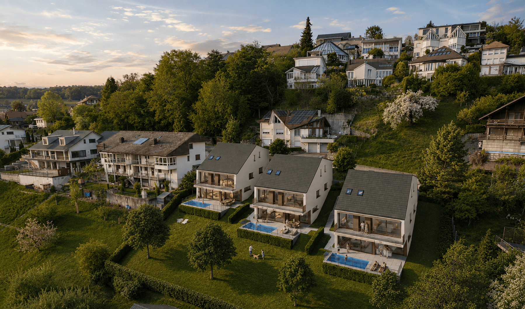 Neubau Einfamilienhäuser in Egliswil, Egliswil